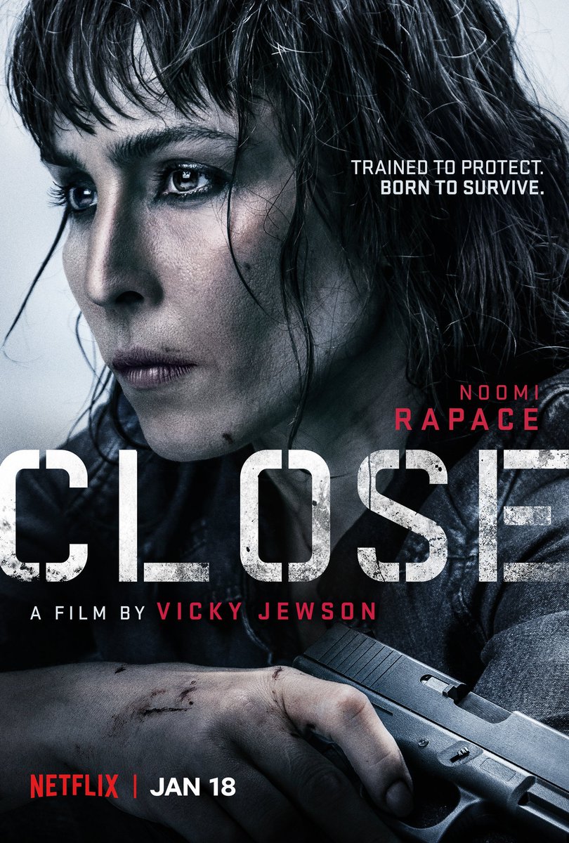 BlueBoy8000's tweet image. #CloseMovie starring #NoomiRapace is on #Netflix today &amp;amp; now!!😱💗👇