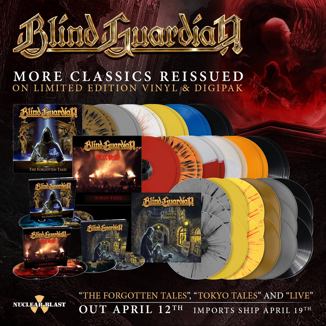 欧2LP Blind Guardian Tokyo Tales(Picture Disc) 2736143306