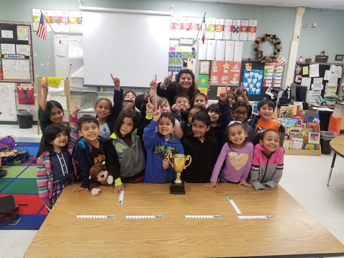 First kinder class to win the math battle.  <a href="/NISDMcDermott/">Robert F. McDermott Elementary</a> <a href="/acorpus002/">Mrs. A.Corpus</a> <a href="/BelindaTrevin13/">Belinda Trevino</a> @A_GarnerMaskill