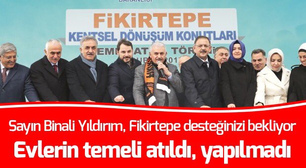 Sn Binali Yıldırım <a href="/BA_yildirim/">Binali Yıldırım İletişim Ofisi</a>, Temel atma törenine katıldığınız Pana Yapı inşaatlarını takip ediyor musunuz? Evlerimizi yapmadıklarını biliyor musunuz?  <a href="/kucukkayaIsmail/">Ismail Kucukkaya</a> #Çalarsaat #izleyipGöreceğiz @FOXhaber <a href="/by/">Binali Yıldırım</a> <a href="/istanbul_csb/">Çevre, Şehircilik ve İklim Dğş. İl Müdürlüğü</a>