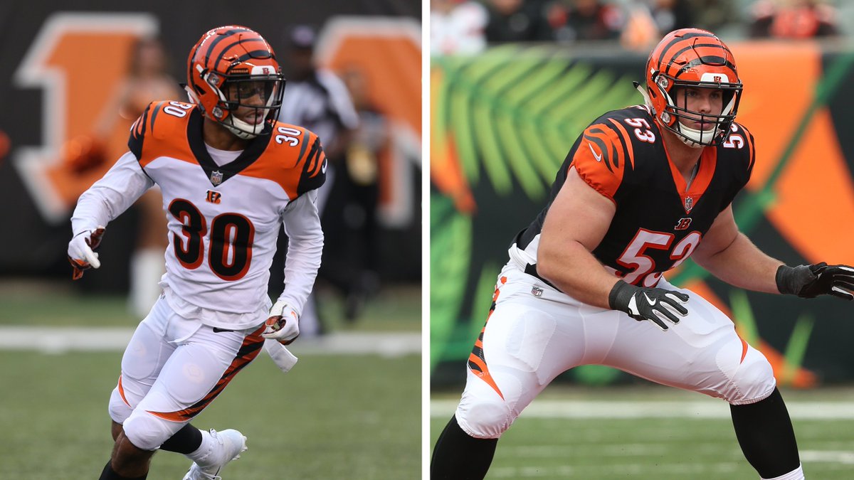 Bengals's tweet image. #Bengals center Billy Price and safety Jessie Bates earned selections to the 2018 Professional Football Writers of America (PFWA) All-Rookie Team.

📰: go.bengals.com/2R1ak9H