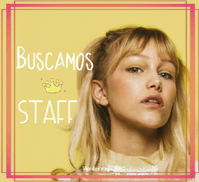 📣 ¡Buscamos Staff! ♡
●Requisitos:
-Que esté comprometida/o a ayudarnos en todo
-Ser responsable y tener tiempo
-Saber bastante inglés
-Saber editar fotos y videos
-Vivir en Argentina
📣Si te interesa, mándanos un MD!