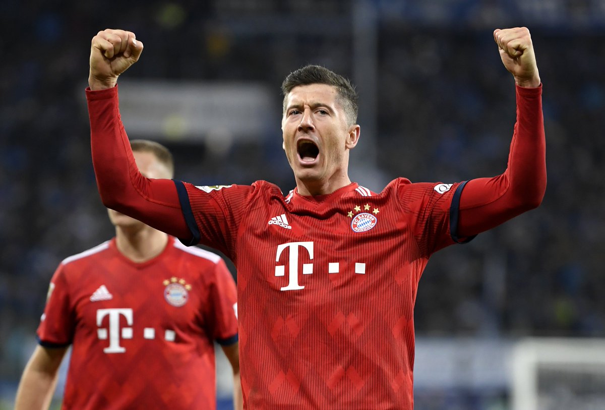 Another game, another goal for @lewy_official ⚽
How many will he get in 2019?
#TSGFCB #FCBayern