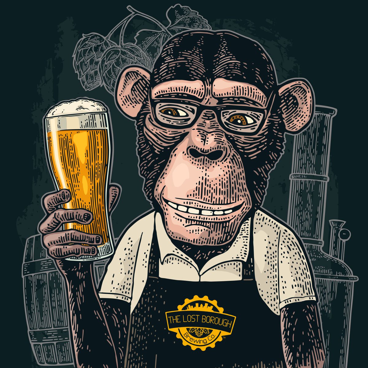 LostBoroughBrew's tweet photo. Be sure to stop in and grab a Crowler or Growler of our New Lost Monkey Saison to prepare for the coming snowpocalypse. Did we mention we also have 5 varieties of IPA's, Ales, Sours, and tasty Stouts on tap too? Stay safe everyone. #BeerPreparedness #StormEssentials ☃️🍻❄ https://t.co/tplnyBmlFg