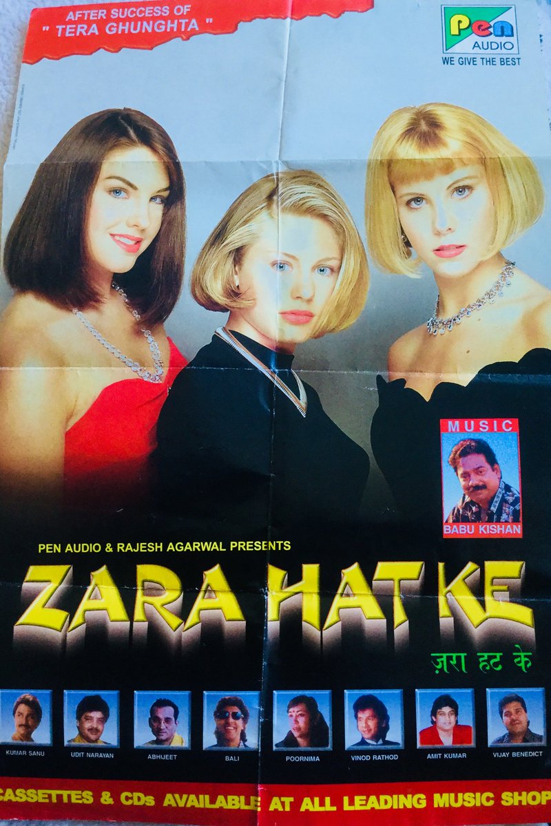 Babukishan's tweet photo. 1st #History of Bollywood’s #popalbum with all #india’s #bollywood’s top #playback singers #BabuKishan’s #OHasina (#UltraIndia) then #PenMovies’s #Teragungta “#ZaraHatKe” #Humsafar #Musicproduced & #Composed by #KDBabuKishan 90’s #Mumbai https://t.co/OSQFyXXBhg
#SocialMedia https://t.co/nosmbieRp3