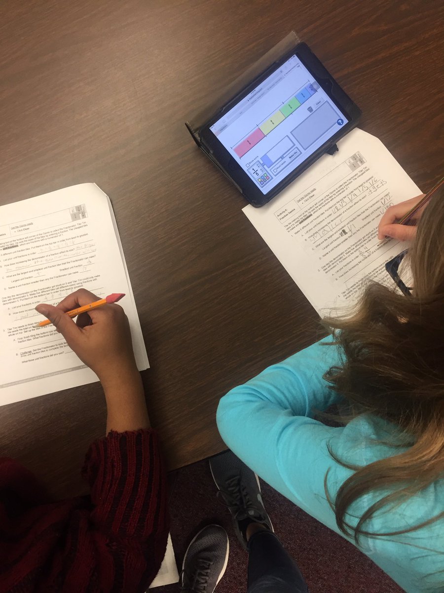 miss___crowley's tweet photo. Happy Friday!! Wrapping up our week with a fun and interactive Equivalent Fraction Gizmo! @ExploreLearning https://t.co/Ha4BbBQNi3