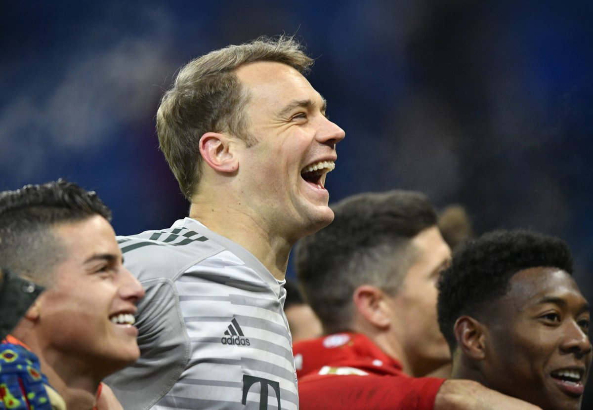 😃
@Manuel_Neuer #MiaSanMia
