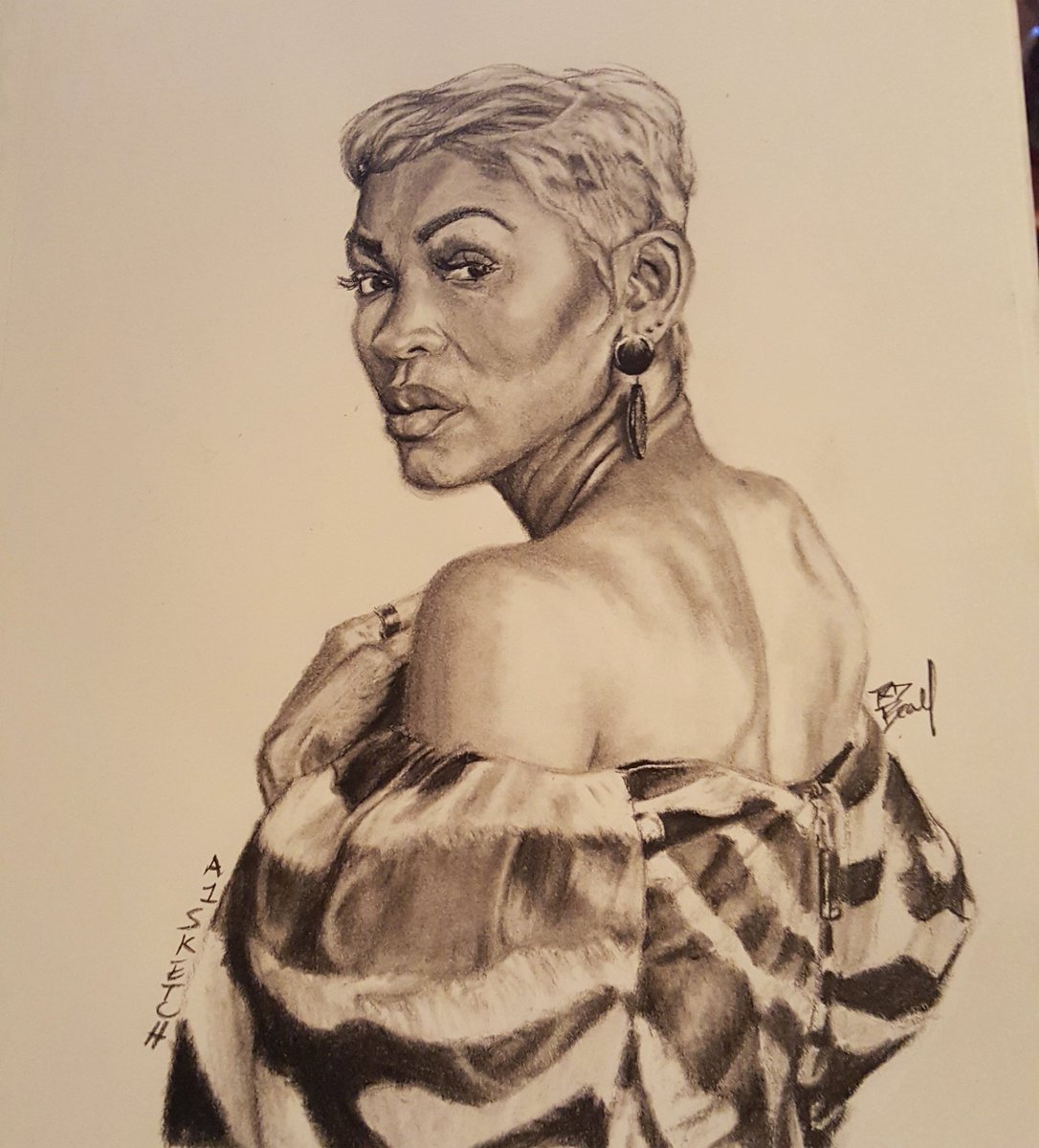 Beall_ucanbe's tweet photo. Charcoal sketch of @MeaganGood
#sketch #art #drawing #pencilsketch #sketchbook #artlife #artists #artstudy #pencil #portrait #pencilonly #friday #blackwomen #actress #beautiful #illustration #realism #hyperrealism #dope #fashion #charcoaldrawing #charcoal #nofilter #fanart https://t.co/qJa0foOODM