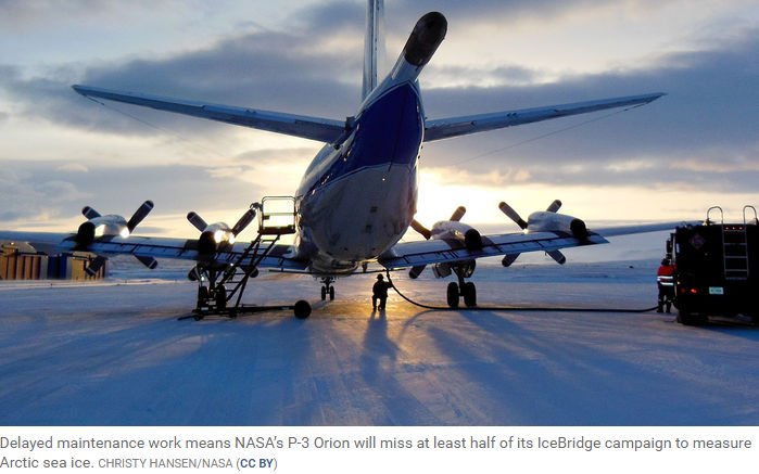 The #GovernmentShutdown has reached Earth’s melting poles. IceBridge, a decadelong NASA campaign meant to secure a seamless record of ice loss, has had to sacrifice at least half of what was supposed to be its final spring deployment. @NewsfromScience http://bit.ly/2RAGHB1