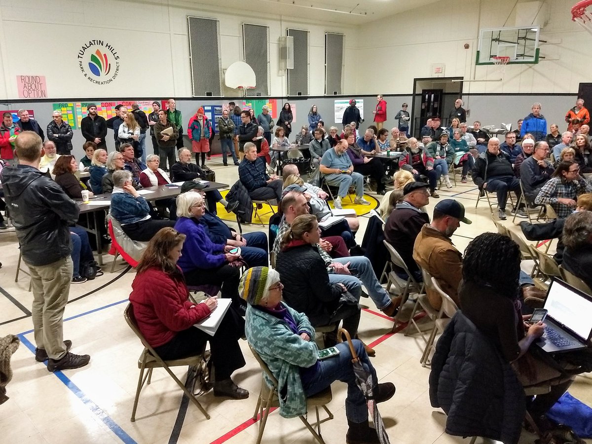 PBOTinfo's tweet image. Thank you to everyone who joined us for the SW Multnomah Blvd / Garden Home Intersection Open House last night and to @THPRD for hosting the event.

Couldn't make it? Weigh in online at surveymonkey.com/r/VWMTQ6B.

#pdxtraffic #swpdx