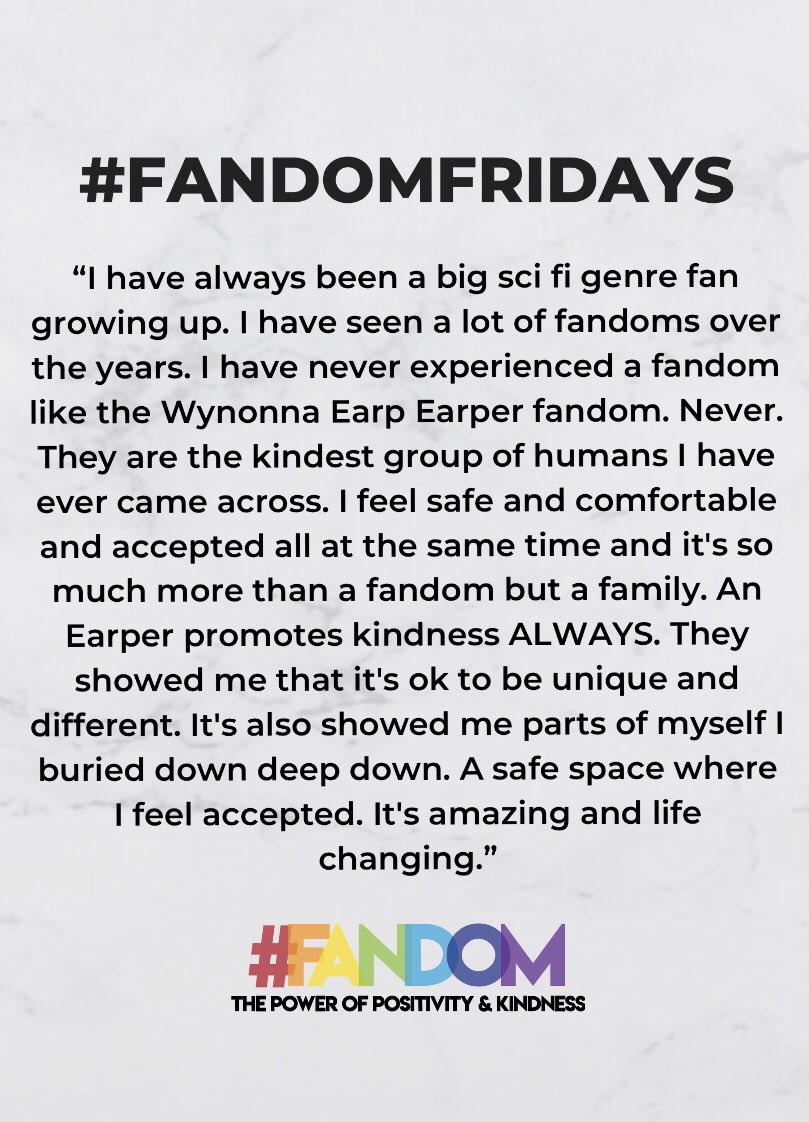 Fandom_Doc's tweet image. Happy #FANDOMfriday! We are officially kicking off sharing YOUR stories! Our inboxes will be open for several weeks and we can’t wait to hear from you all! #FANDOMdoc #fandom #earpers #positivity #kindness