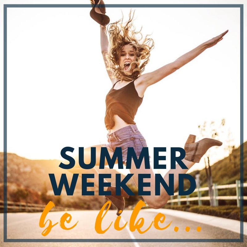 Take advantage of the beautiful weather—enjoy the sunrise and have some fun! 

#HappyWeekend