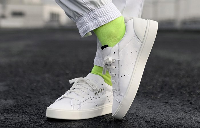 adidas sleek neon