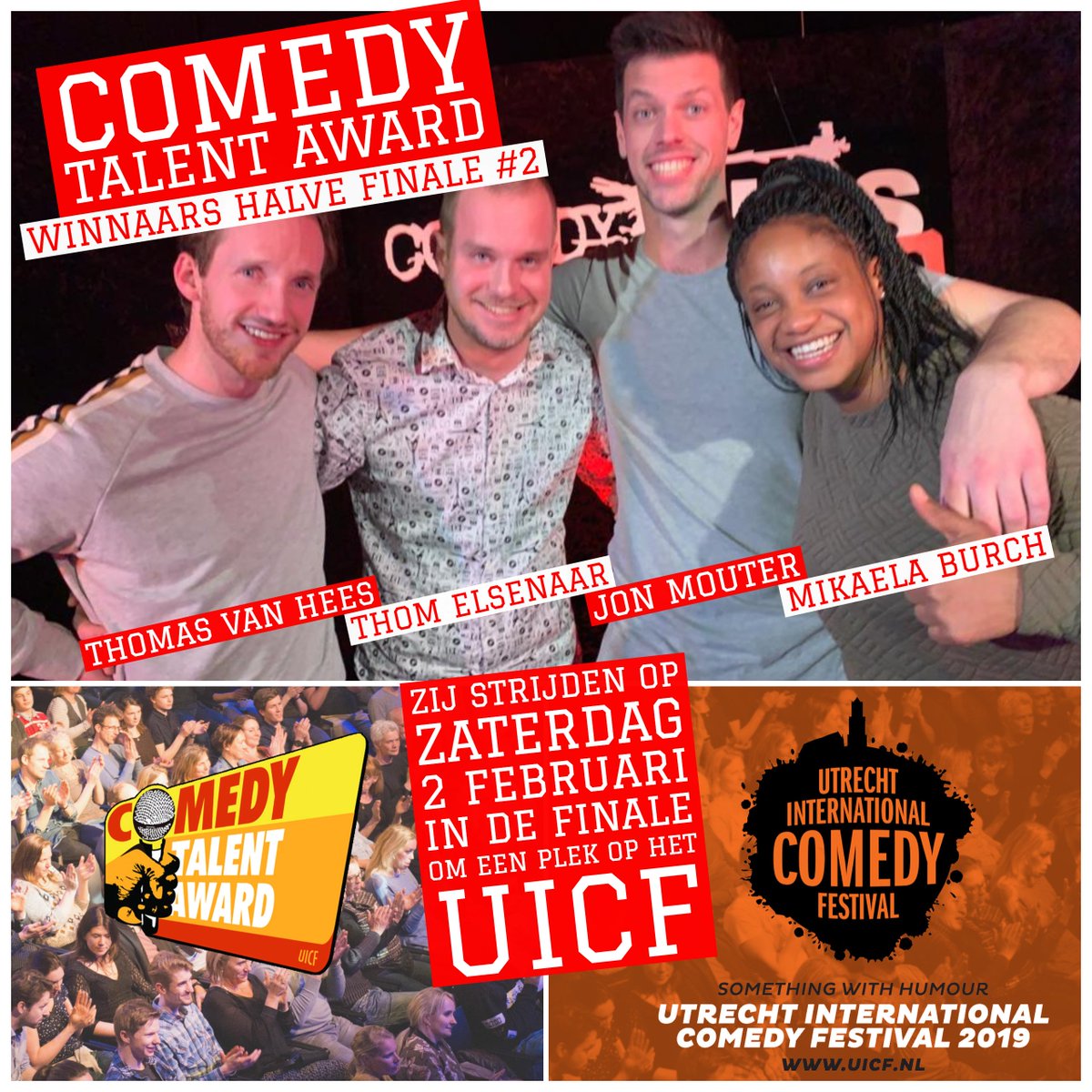 Comedy Talent Award tweet media