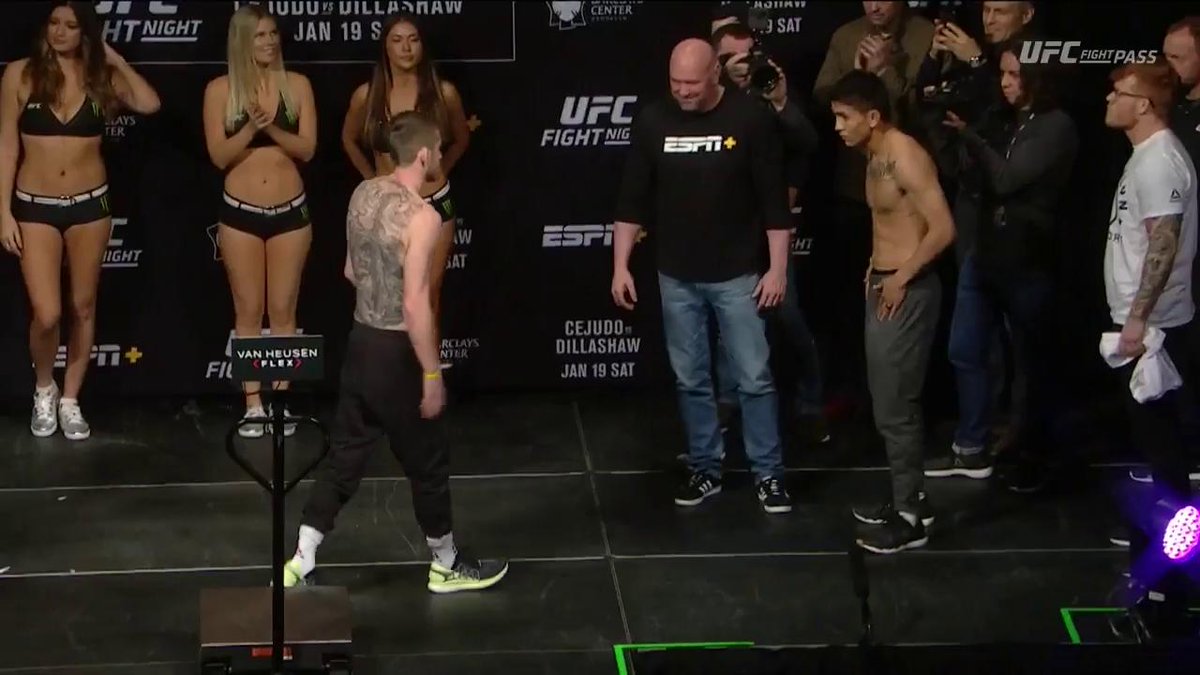 Bantamweights kick things off on BIG @ESPN!
@Cors_Life takes on newcomer @Bautista_MMA to usher in the new era! #UFCBrooklyn