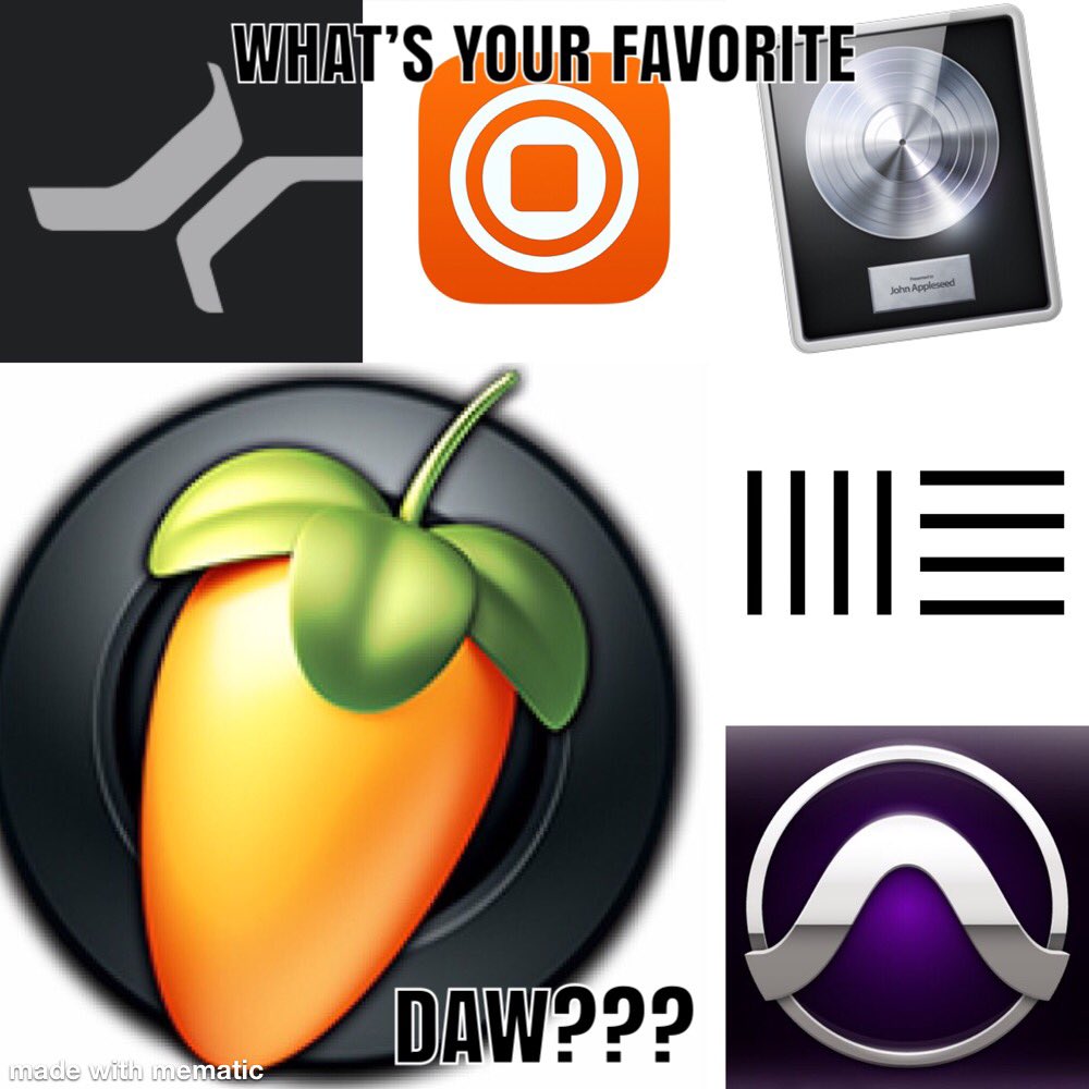 What’s Your Favorite? #Producers #MusicProducers #DAW #Engineers #HomeStudio #BedroomProducers #MusicHeads #BehindTheBoards #Maschine #StudioOne #LogicProX #FLStudios #Ableton #ProTools #Rappers #Djs #Beatmakers #ProducersLife #StudioLife #MusicProduction