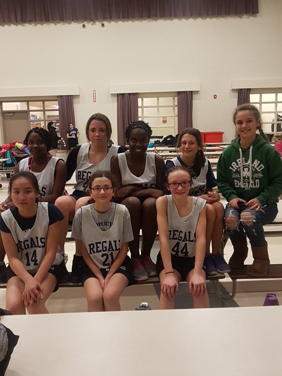 Our grade 7/8 basketball team won their friendly game.  Well done girls for all your hard work and thank you coach Grace.  #basketball #teamwork #teamworkpays #elementarybasketball