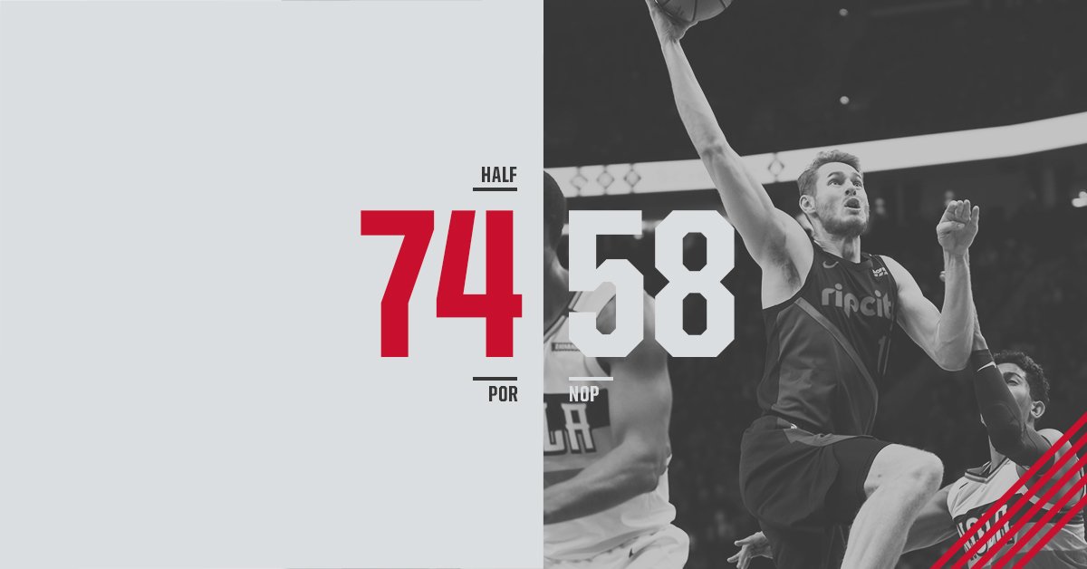 42 point 2nd quarter.
#RipCity