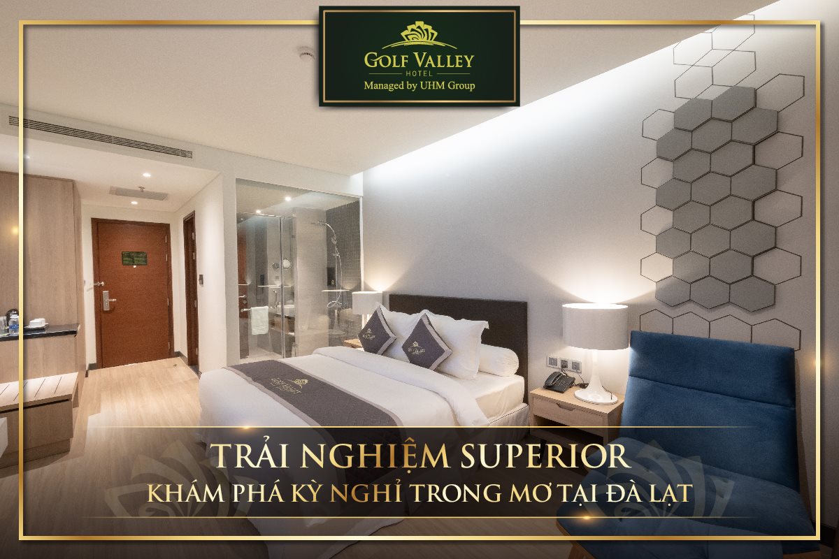 GolfValleyHotel's tweet photo. ✨ Taking pleasure in Superior Room - Golf Valley Hotel

With exquisite design, a blend of modern and classic features, Superior space will give you a truly different experience, awakening positive energy, and a fresh feeling after a day of work stressful or play hard. https://t.co/c5ryPEF1Jn