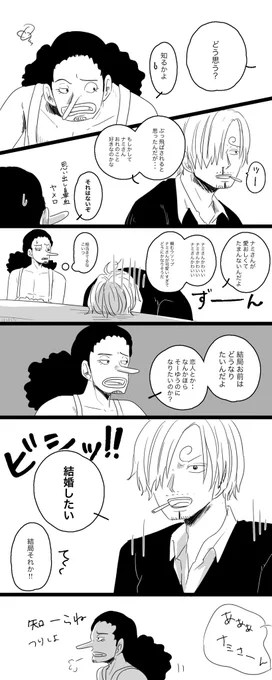 続き②サンジ君の苦悩 