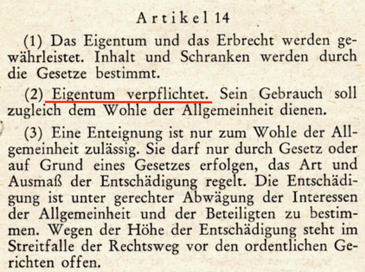 Mietendeckel. Warum nicht? Siehe auch Art. 14 GG...
"Berlin könnte eine eigene Mietpreisregulierung einführen" tagesspiegel.de/berlin/wohnung…