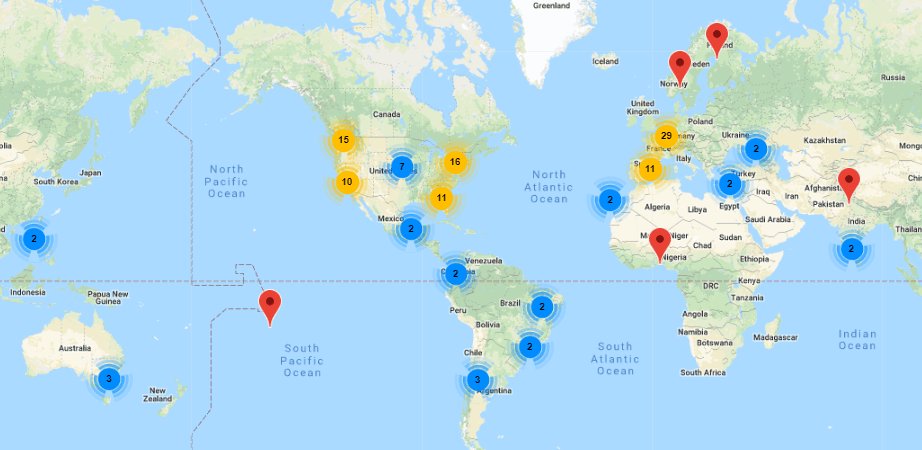 The Coworking Visa is a membership passport. Active members of a coworking space on the Visa can work at other coworking spaces around the world for free. See details at CoworkingVisa.net of 129 participating spaces. #coworking
