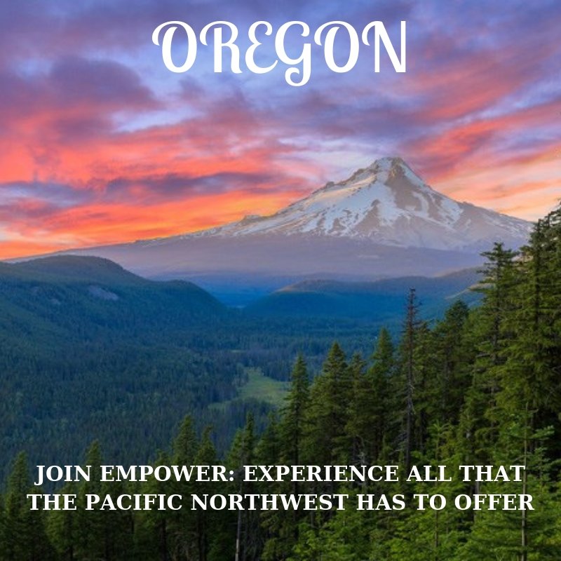 EmpowerNursing's tweet photo. TRAVEL OREGON🌲 Here at EmPower Oregon is home and we want YOU to discover how wonderful it is! Ready to travel to the PNW? Let us get you where you want to be!
https://t.co/p07l10LE3T https://t.co/fwzTrS1asO