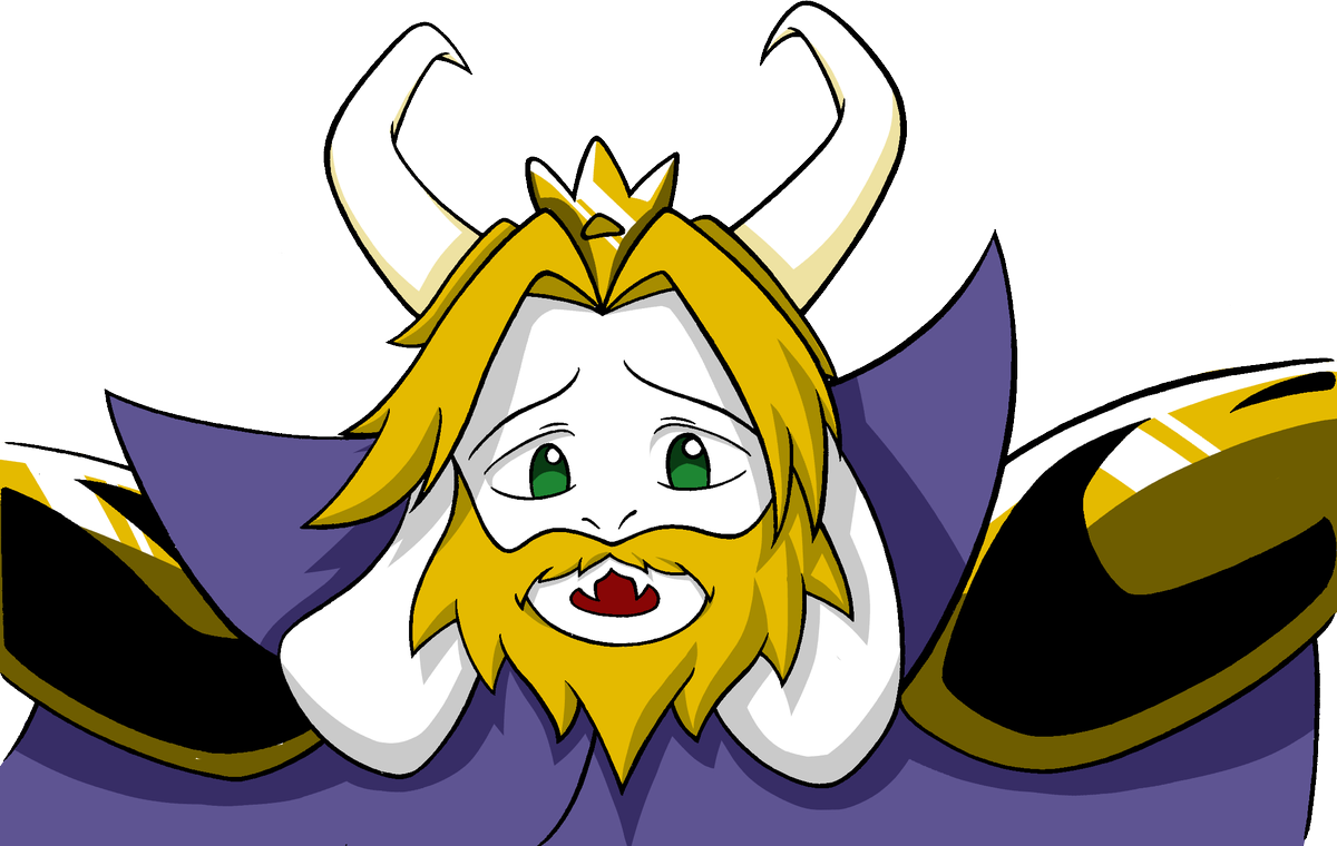 化狐の黒狐 櫻輝 黒狐 昨日upした動画に使ったイラスト達です Undertale アズゴア フラウィ Asgore Flowy