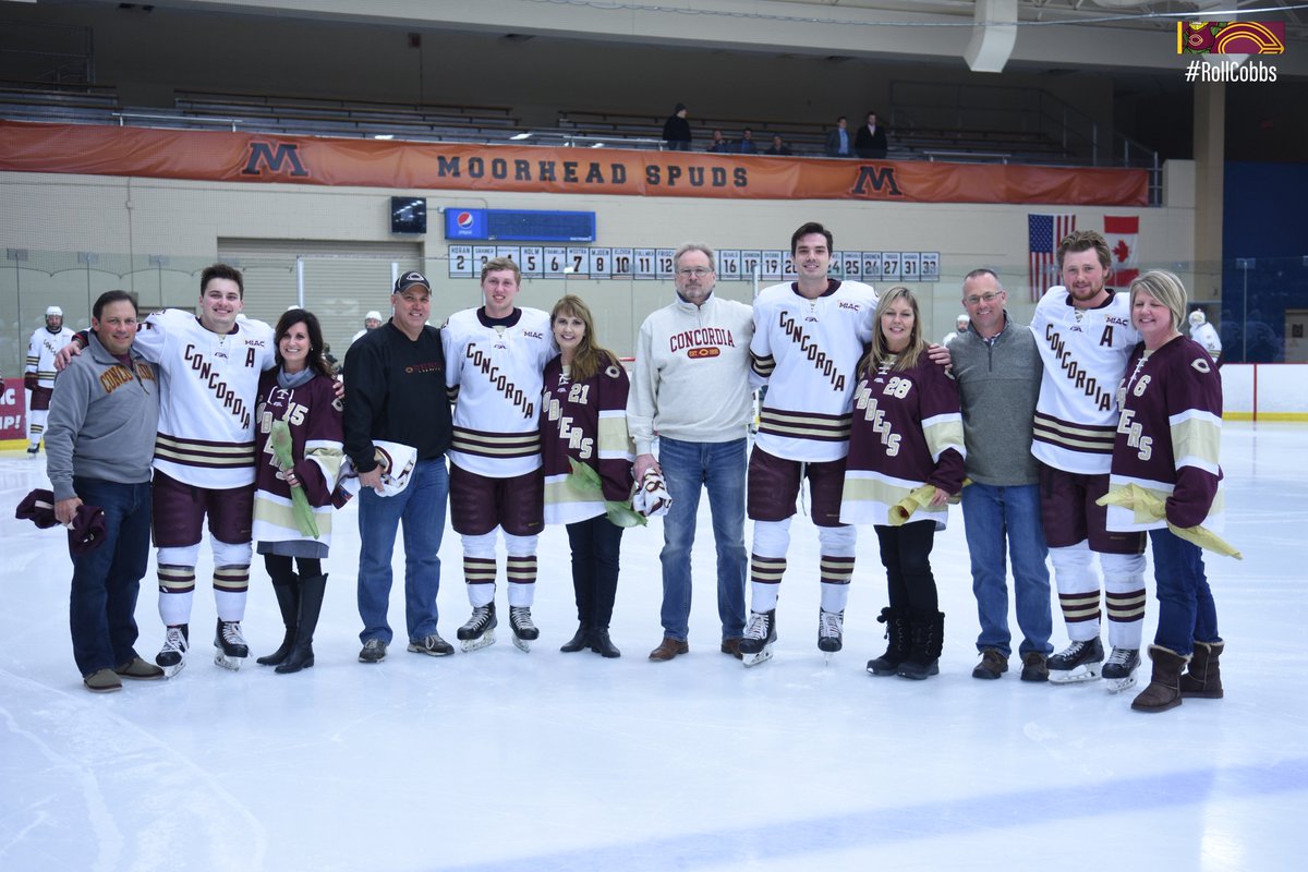 A great group that has given, and won, a lot for Cobber hockey.

Thank you Ean, Turk, Mario and Jake!