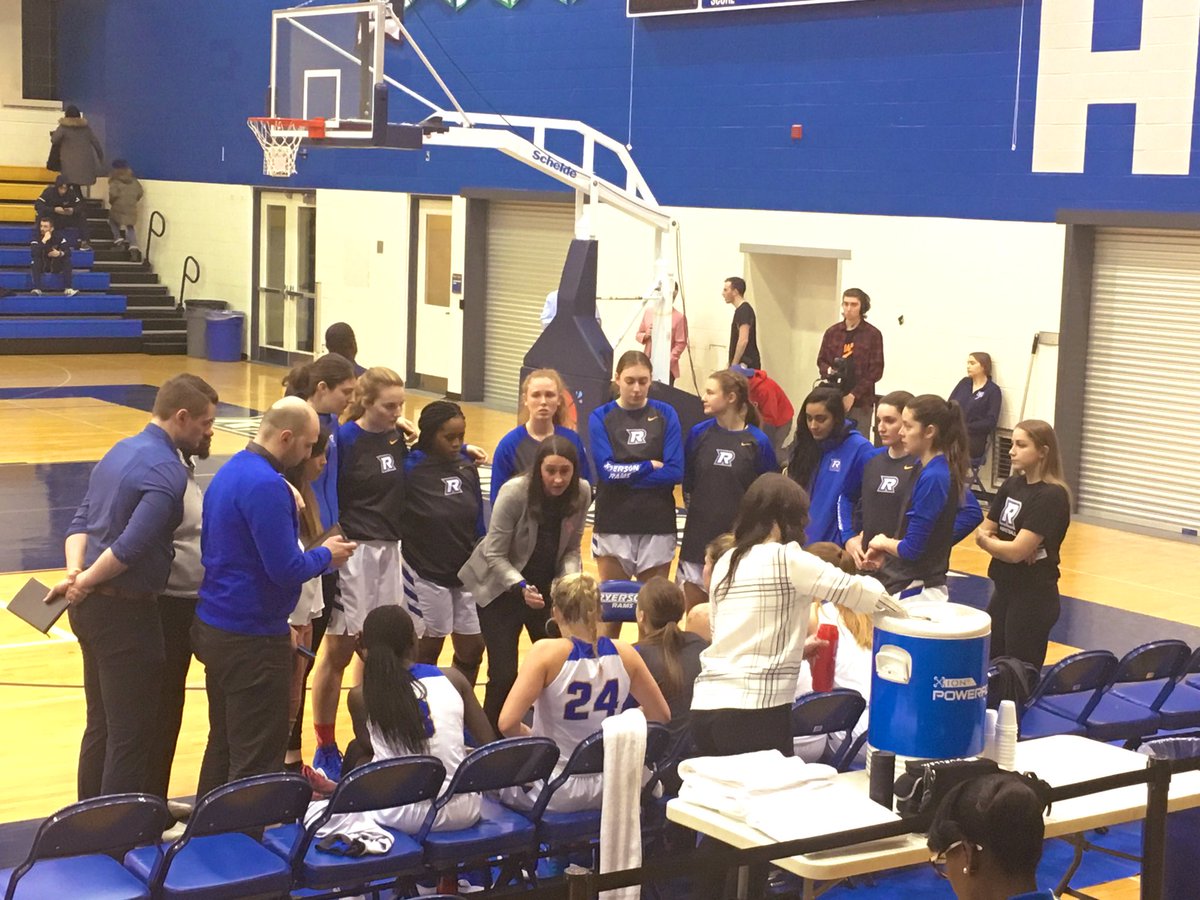 jengonzales8's tweet image. 1st game of 2019 watching the @RyersonRamsWBB win on their road to nationals. Clean, efficient plays and lots of teamwork 👏🏾👏🏾👏🏾 #weRrams