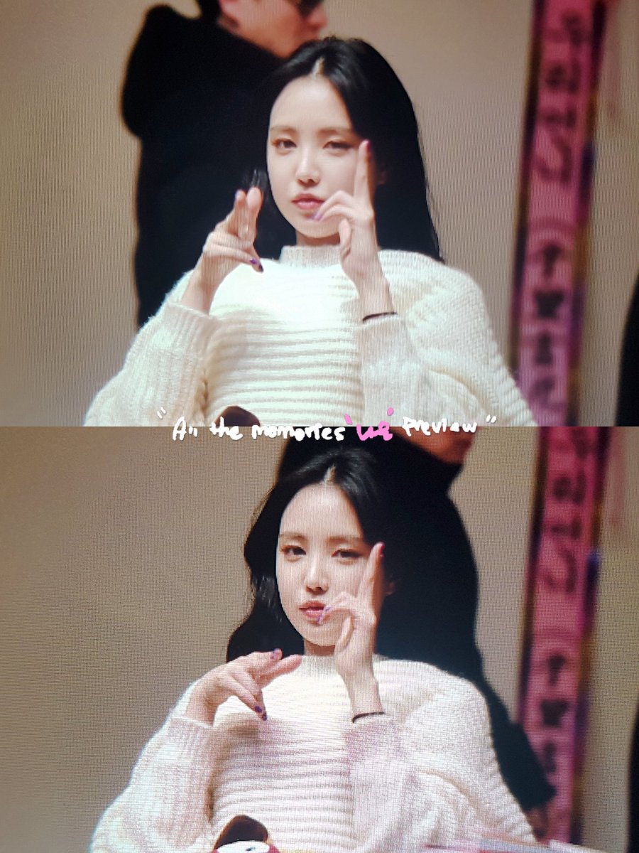 apink234's tweet photo. 190118 #응응 동작 팬사인회 preview
#Apink #에이핑크 #손나은 #나은 
@Apinksne

앞으로 라면은 낭구리입니다 🐻🍲

#12시간_늦은_프리뷰2탄 💦
#그래도_세젤귀낭니_공유하고싶다구요 ���
#새로운브이만든_브이요뎡님 ✌
#출구는_없어요 (단호) #응응 👌 https://t.co/VBYE5D4XQp