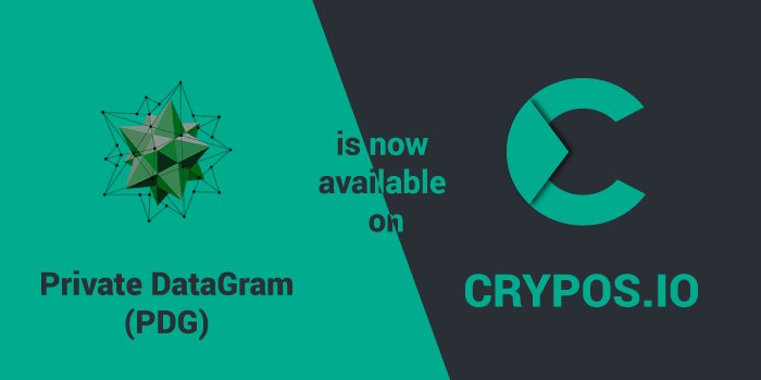 CryposMN's tweet photo. Private DataGram (PDG) now listed on Crypos Platform.
Join us at https://t.co/PvT7tlwSH8 

#crypos #masternode @team_pdg https://t.co/KCqAYe60hR