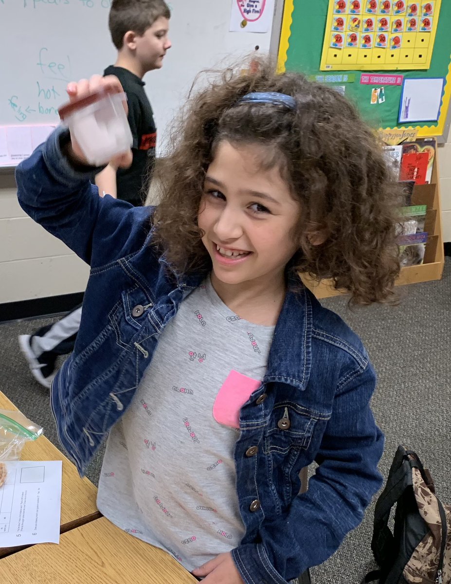 Learning about the effects of weathering and the breaking down of rocks by doing a Sugar Cube Shake lab. <a href="/HumbleISD_HHE/">Hidden Hollow Elementary</a> #hheroadrunners
