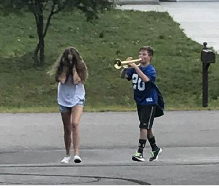 NOTaVelociraptr's tweet photo. @weloveuahhockey Can they also turn the band down? https://t.co/OrzJXqgmZy
