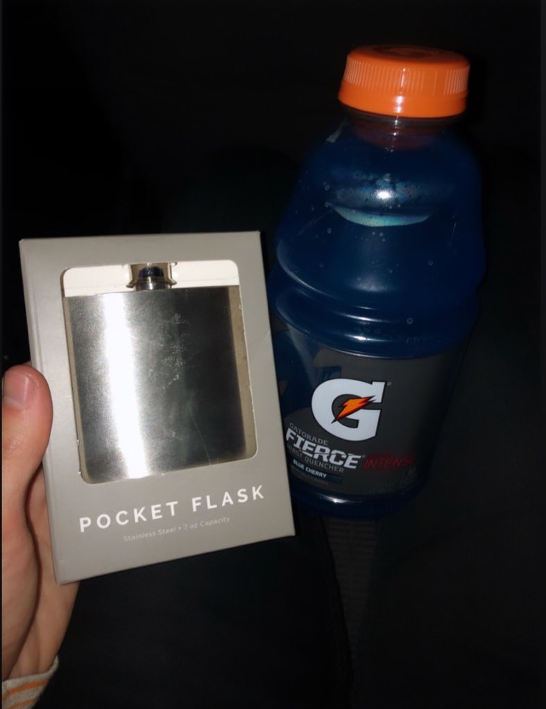 CATCH YOUR BOY DRINKING GATORADE STRAIGHT FROM THE FLASK 😤