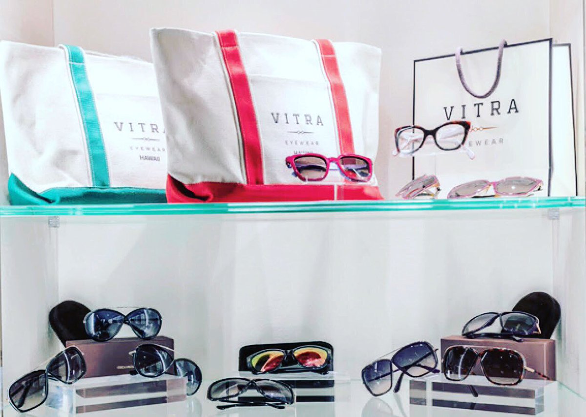 Media Alert
Vitra Eyewear® Hawaii launches Exclusive Carryall Boat &amp; Tote Bags 
with accent trim available in four colors
Green, Red, Brown &amp; Blue
Perfect for boat, beach, poolside or travel
Visit Vitra Eyewear® Hawaii and get yours today!

#vitraeyewear #vitraeyewearhawaii