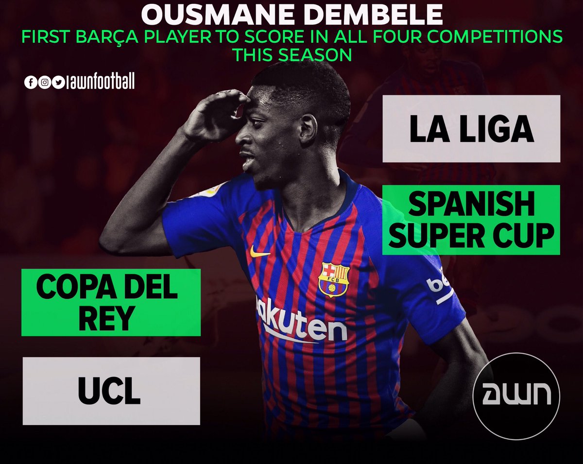 @Dembouz 🔥
...
Ignore Hashtags: #barcelona #fcbarcelona #fcb #barcelonalife #realmadrid #fcbarcelonafans #messi #messigoal #messifans #messi10 #lm10 #lionelmessi #lionelmessi10 #leo #football #futbol #soccer #suarez #iniesta #ronaldo #coutinho #dembele #elclasico