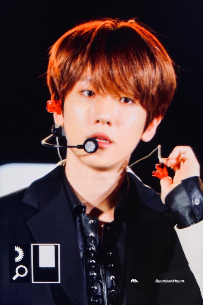 190118 smtown #백현 탈부착 체리🍒