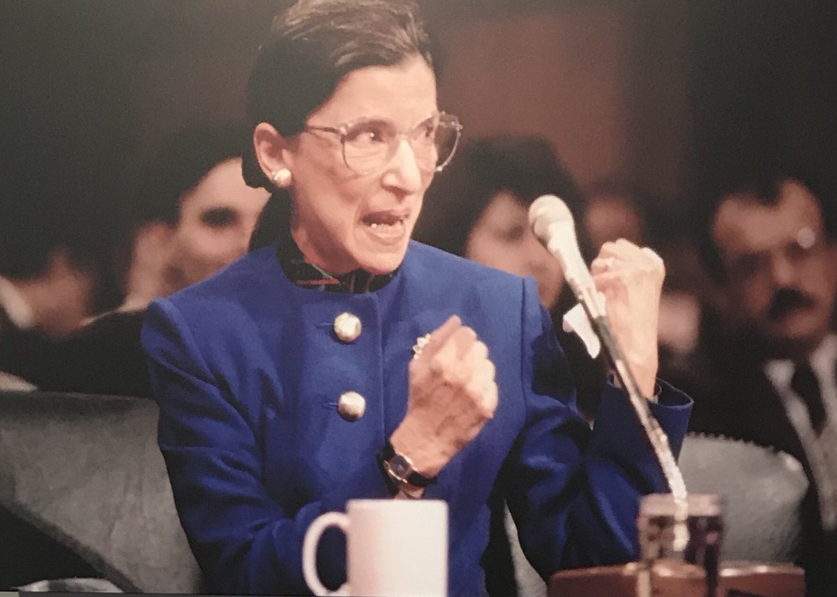 SairaCSU's tweet photo. Paying homage to my SHero, RBG. ❤️ #SCOTUS #MomsDemand #ExpectUs #FirstTripToDC https://t.co/JSH7YcTLWW