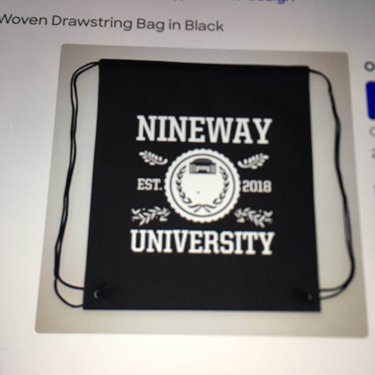 _holoedge's tweet photo. #nineway has me out here making merch and she’s lookin good i think 👀 https://t.co/VfACMlID2m