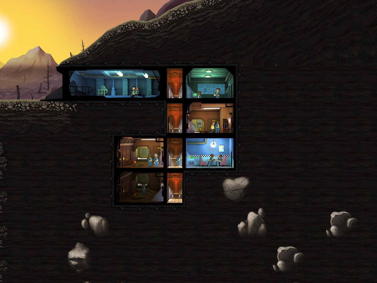 mohacabulives's tweet photo. #FalloutShelter Check out my Vault! https://t.co/eFw0MBwrTg
