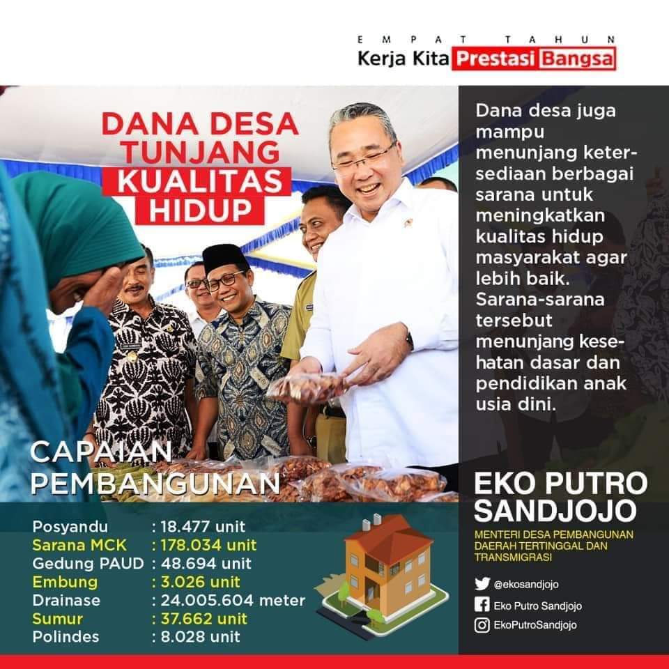 azharfakqihsya2's tweet photo. #JokowiMembangunDesa
#JokowiDiGarut
#Kemendes2019
#TPPIKalteng
#TPPIKapuas
#PSDKalteng
Dana Desa merupakan bukti nyata perhatian Pemerintah @jokowi terhadap Desa
@jokowi
@EkoSandjojo
@anwsanusi
@taufikmadjid71
@fachrilabalado
@P3MDKalteng
@P3MDKABKAPUAS https://t.co/XtGbUtdqOp