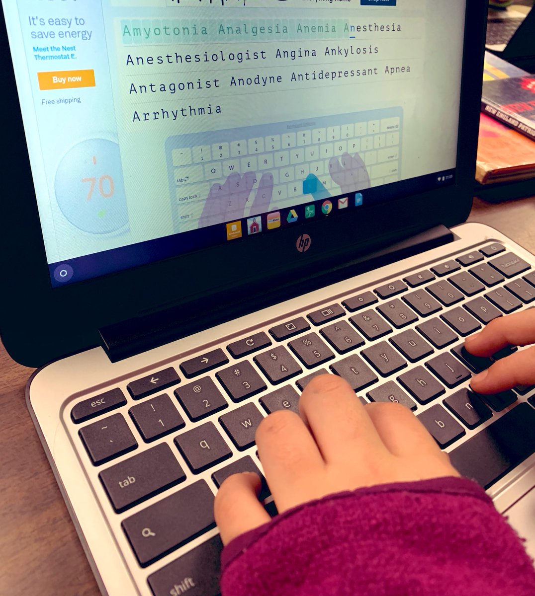 teaching_irl's tweet photo. This is how advanced one of our fourth graders is on her @Typing_com lessons! Are you not impressed? She is A-mazing! #iteachfourth https://t.co/XASoVWFQX5