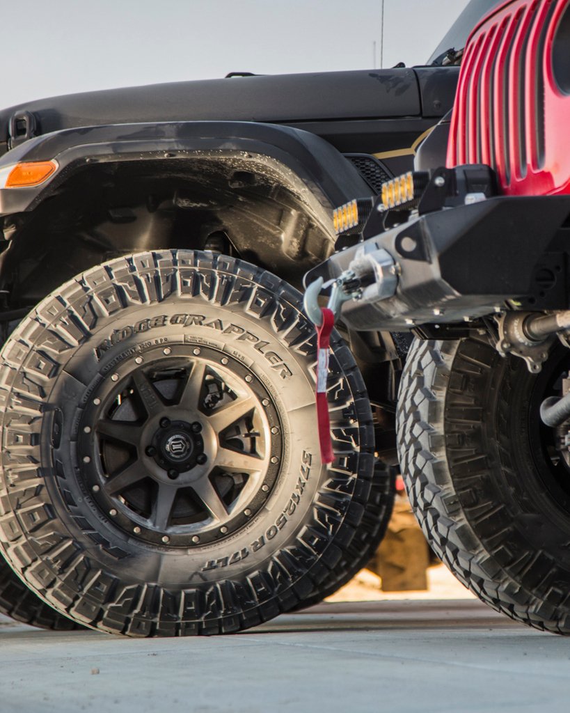NittoTire's tweet photo. Your ride deserves only the best.
Visit us at https://t.co/peTJiuC7Bs and let's fit your rig!
#Nitto | #RidgeGrappler | #TrailGrappler | #GrapplerAdventure | #Jeep | #JeepJL | #JL | #Wrangler | #IconAlloy | @IVDSuspension | #IconEquipped | #JeepLife | #ItsAJeepThing https://t.co/OvRSN6mHQx
