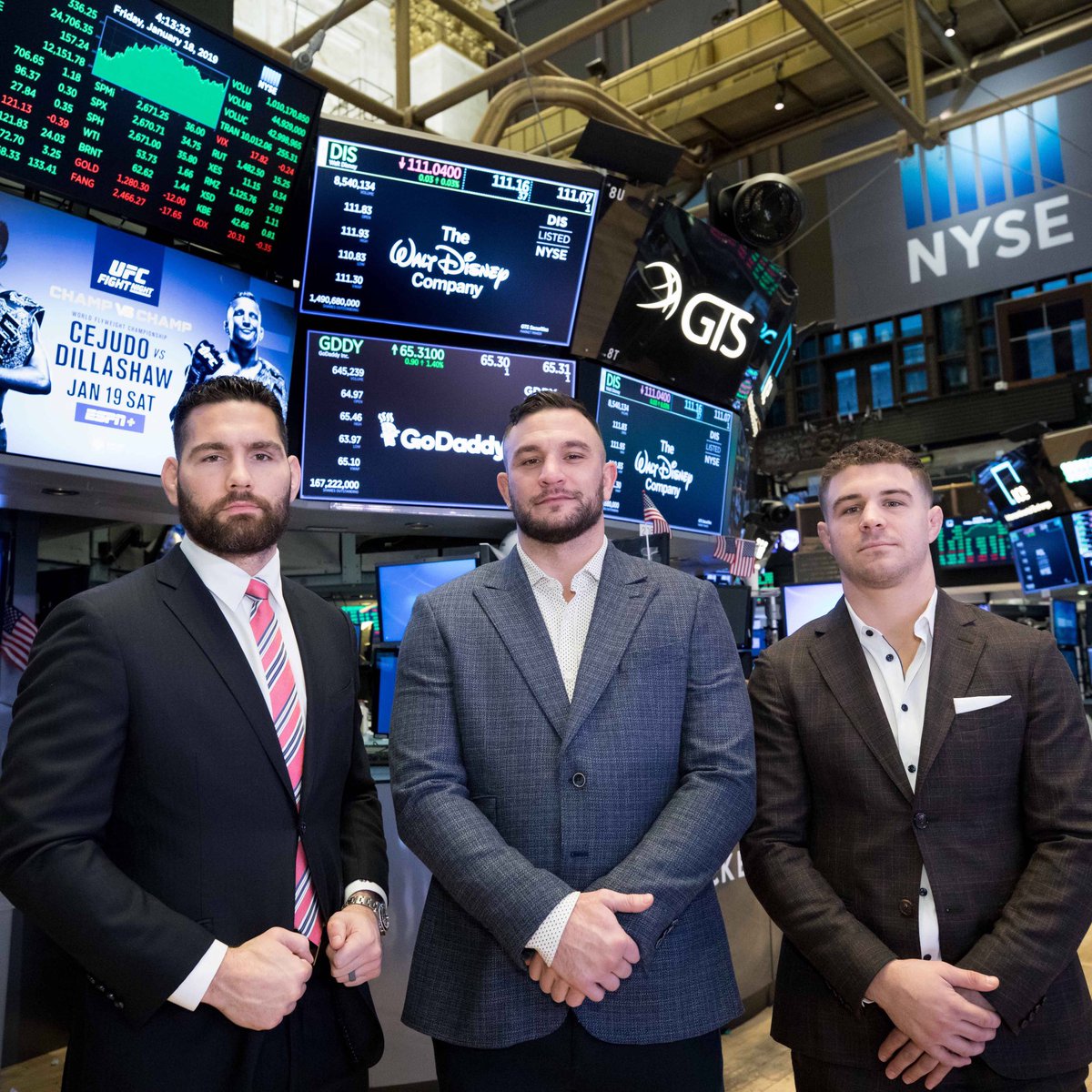 They mean business ππ¨ #UFCBrooklyn