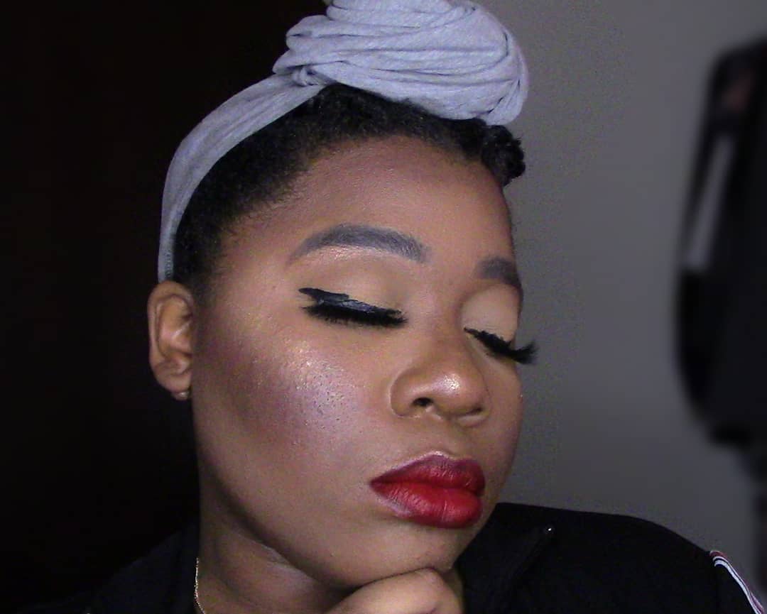 mamasitamimii's tweet photo. Just bcuz I felt like it ❤️😘
#makeup #blackmakeup #turbanlife #makeupbeginner https://t.co/OgqhvcfkIS