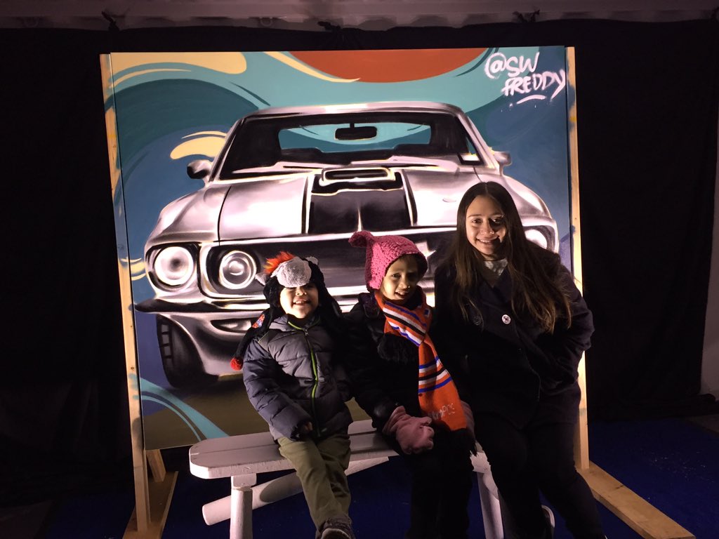 MrW_THS's tweet photo. Go check out the #MCSfest in Corktown. #Ford did an amazing job. The light show on Michigan Central Station is worth it. https://t.co/u7HMvqQrQd