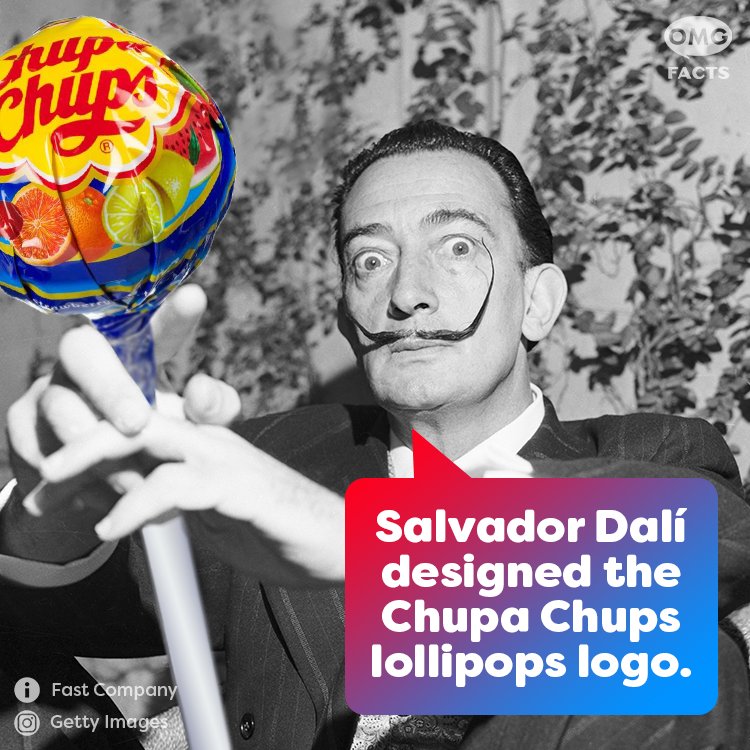 Salvador Dalí was expelled from art school twice; once in 1923 for participating in a student protest and again in 1926 right before his exams. He never graduated.