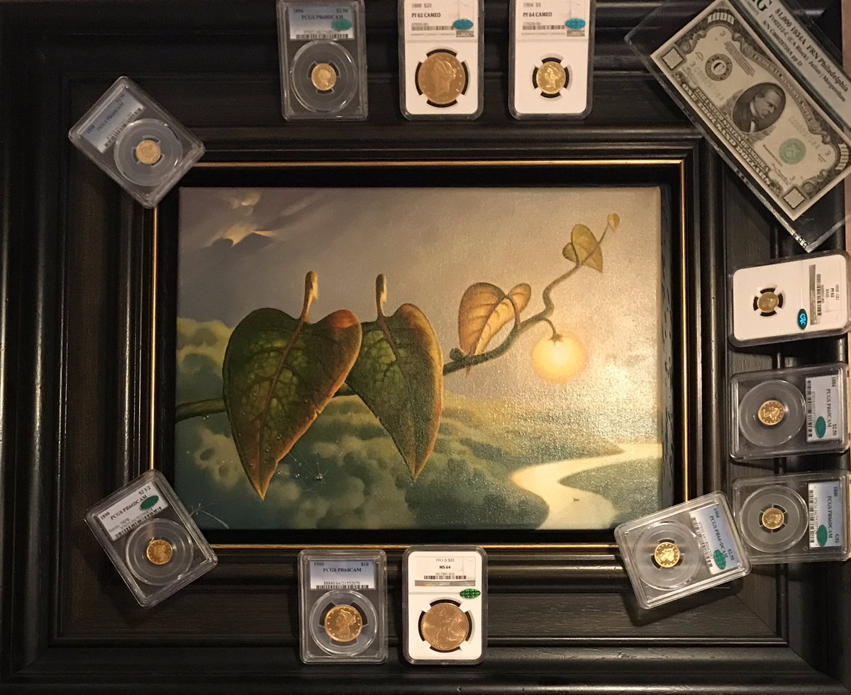 C2CCollector's tweet photo. https://t.co/fQjwL4hsoE Rare Vladimir Kush Original Masterpiece 0ne Of our 8 With 50 Framed Prints On Canvus. Also Proofgold coins known as #Art #Caviar #RoyalFrenchmenHotel #NOLA #Boutique #Dynasty #fridaynight #jazz #KushArt #pLAyoffs #winn #Facebook #Twitter #rt #numismatics https://t.co/HM5ObQ6UyM