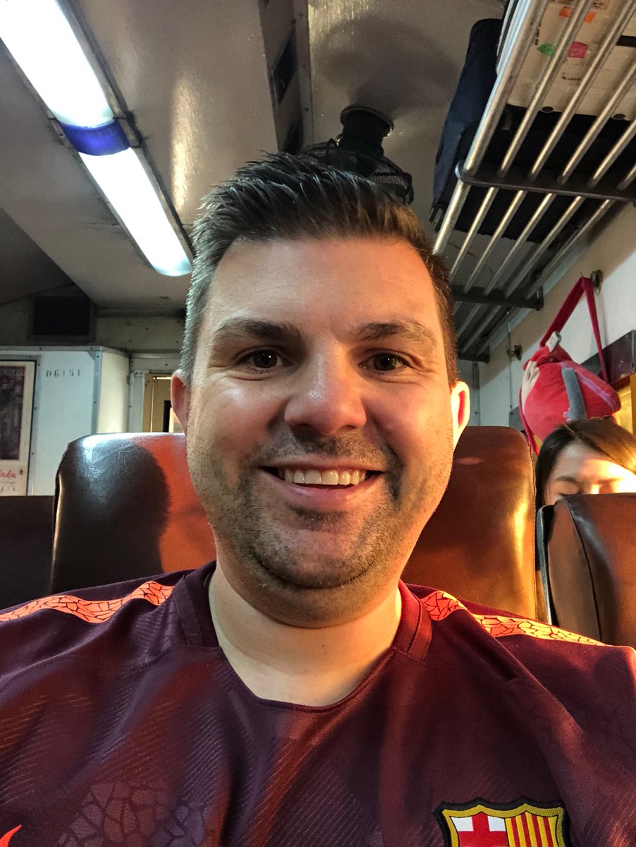 Watching my Jazz while on a train in India heading for the Taj Mahal! Nothing can stop me, not even timezones. #LesOlsonIT #thankgoodnessforhotspots